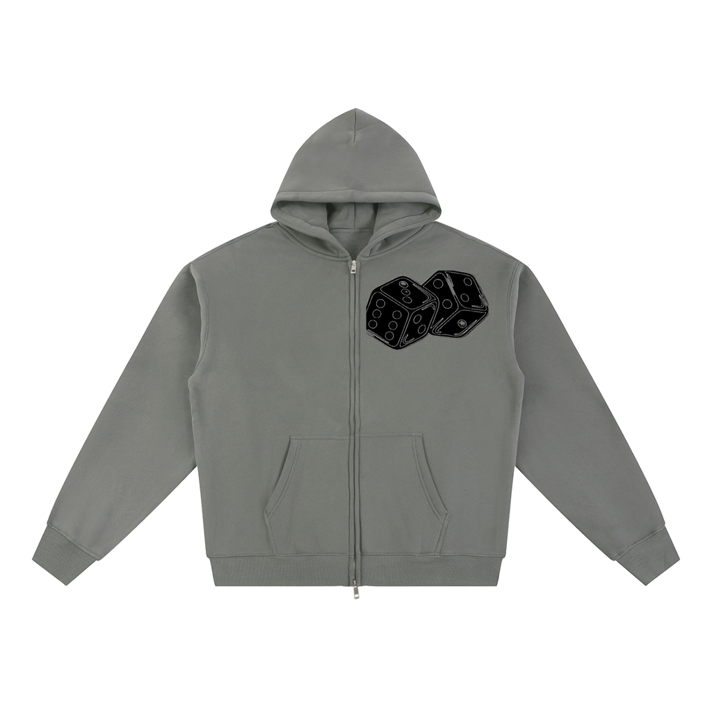 Essential Fleece Zip-Through Hoodie